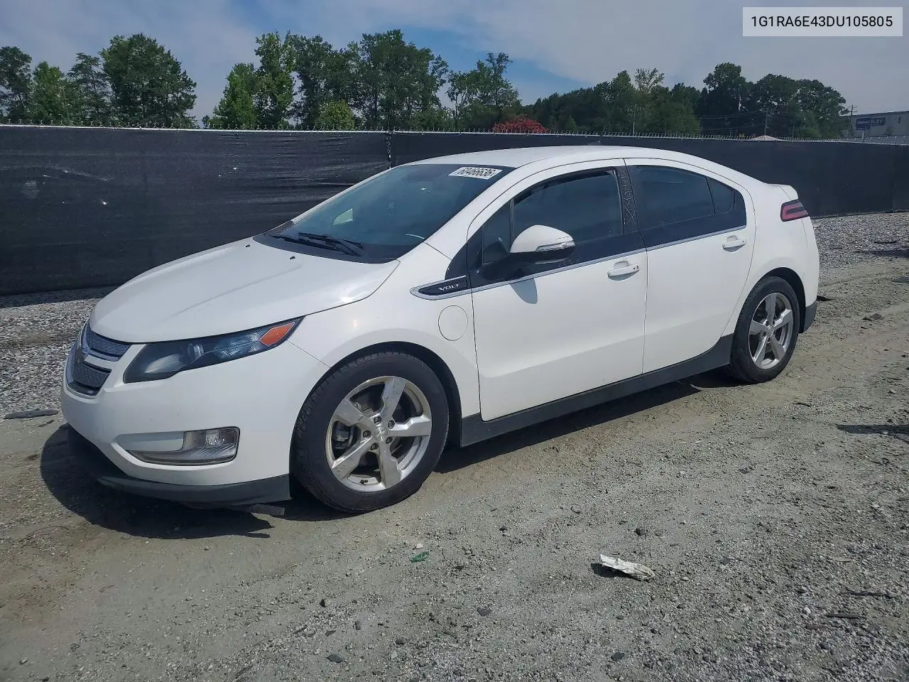 2013 Chevrolet Volt VIN: 1G1RA6E43DU105805 Lot: 60466636