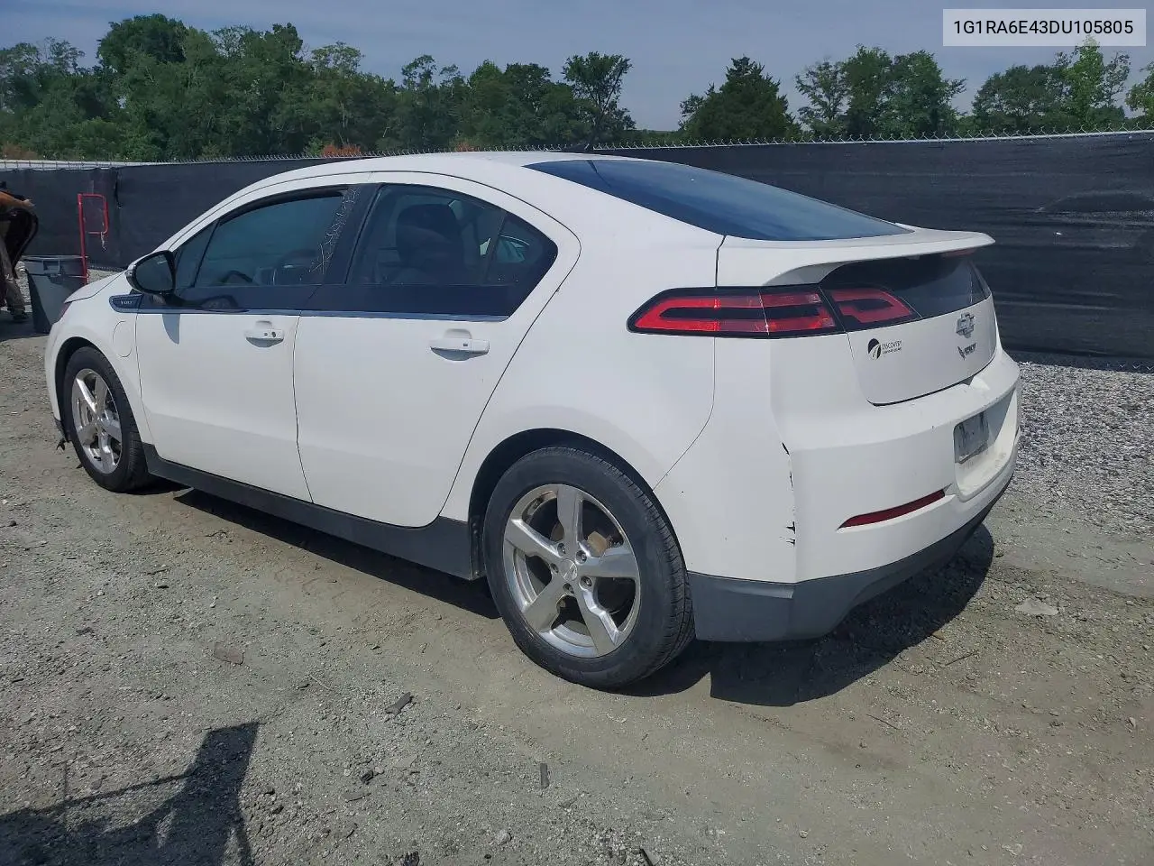 2013 Chevrolet Volt VIN: 1G1RA6E43DU105805 Lot: 60466636