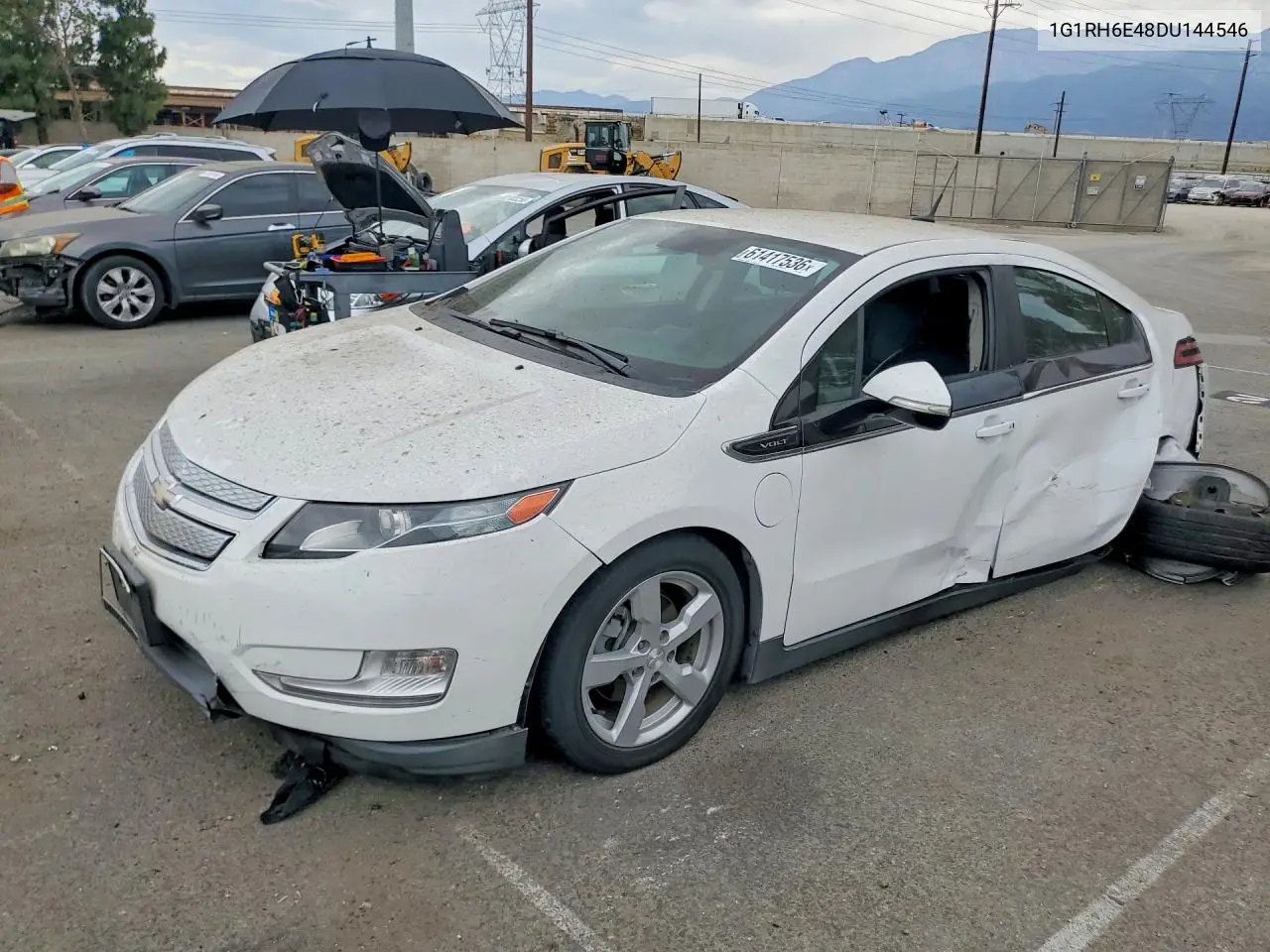 2013 Chevrolet Volt VIN: 1G1RH6E48DU144546 Lot: 61417536