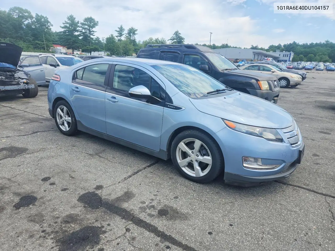 2013 Chevrolet Volt VIN: 1G1RA6E40DU104157 Lot: 61430136