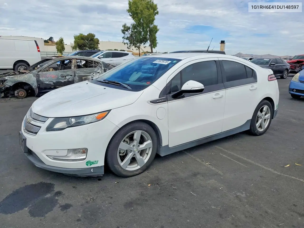 2013 Chevrolet Volt VIN: 1G1RH6E41DU148597 Lot: 61625416