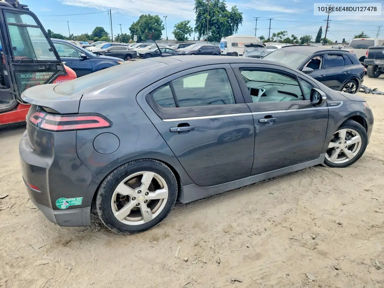 2013 Chevrolet Volt VIN: 1G1RE6E48DU127478 Lot: 61762726
