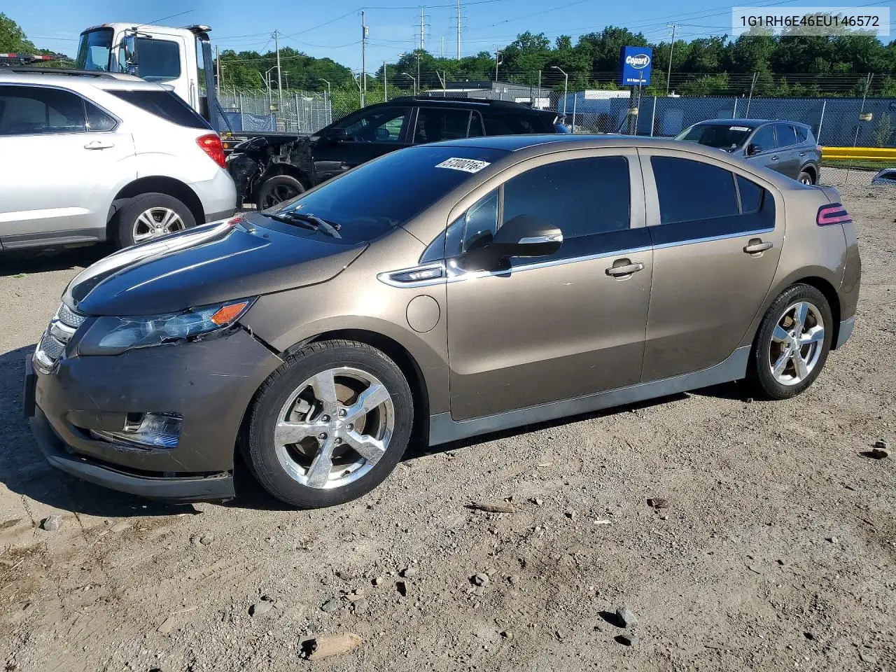 2014 Chevrolet Volt VIN: 1G1RH6E46EU146572 Lot: 57300316