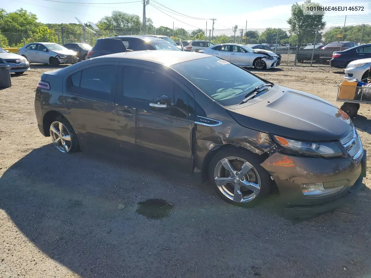 2014 Chevrolet Volt VIN: 1G1RH6E46EU146572 Lot: 57300316