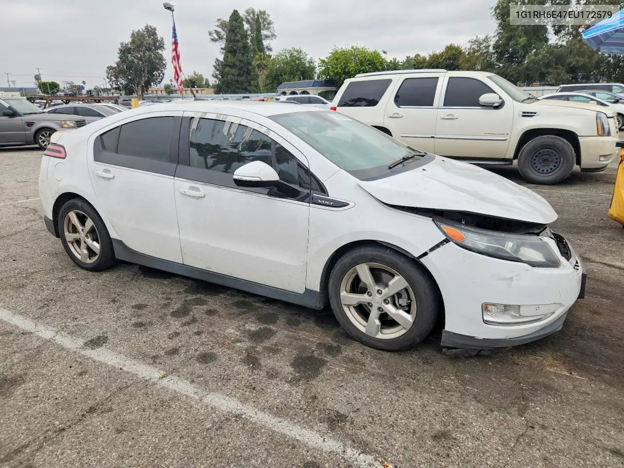 2014 Chevrolet Volt VIN: 1G1RH6E47EU172579 Lot: 57965606