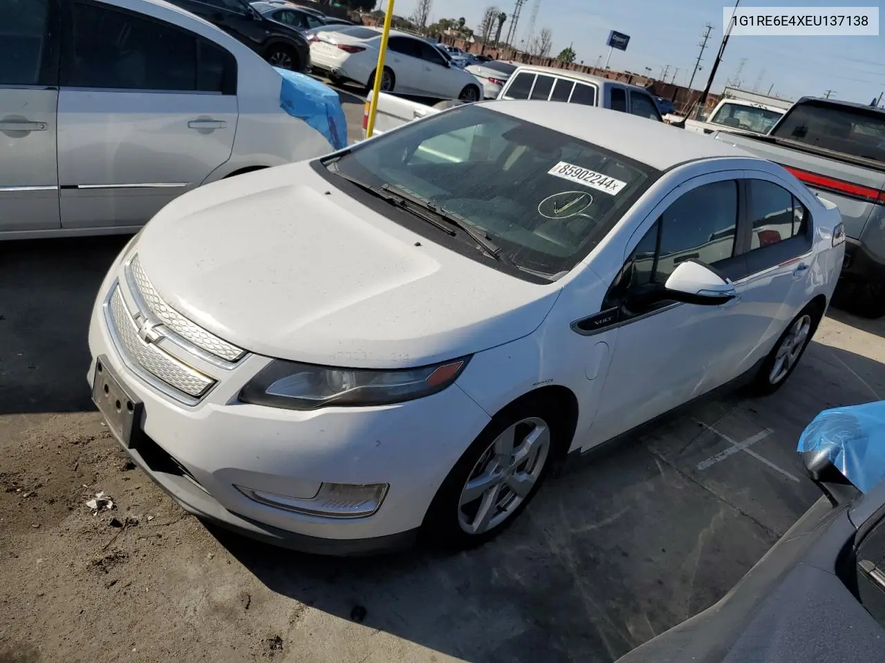 2014 Chevrolet Volt- R & D- Cln Title- Pri Fleet VIN: 1G1RE6E4XEU137138 Lot: 82172475