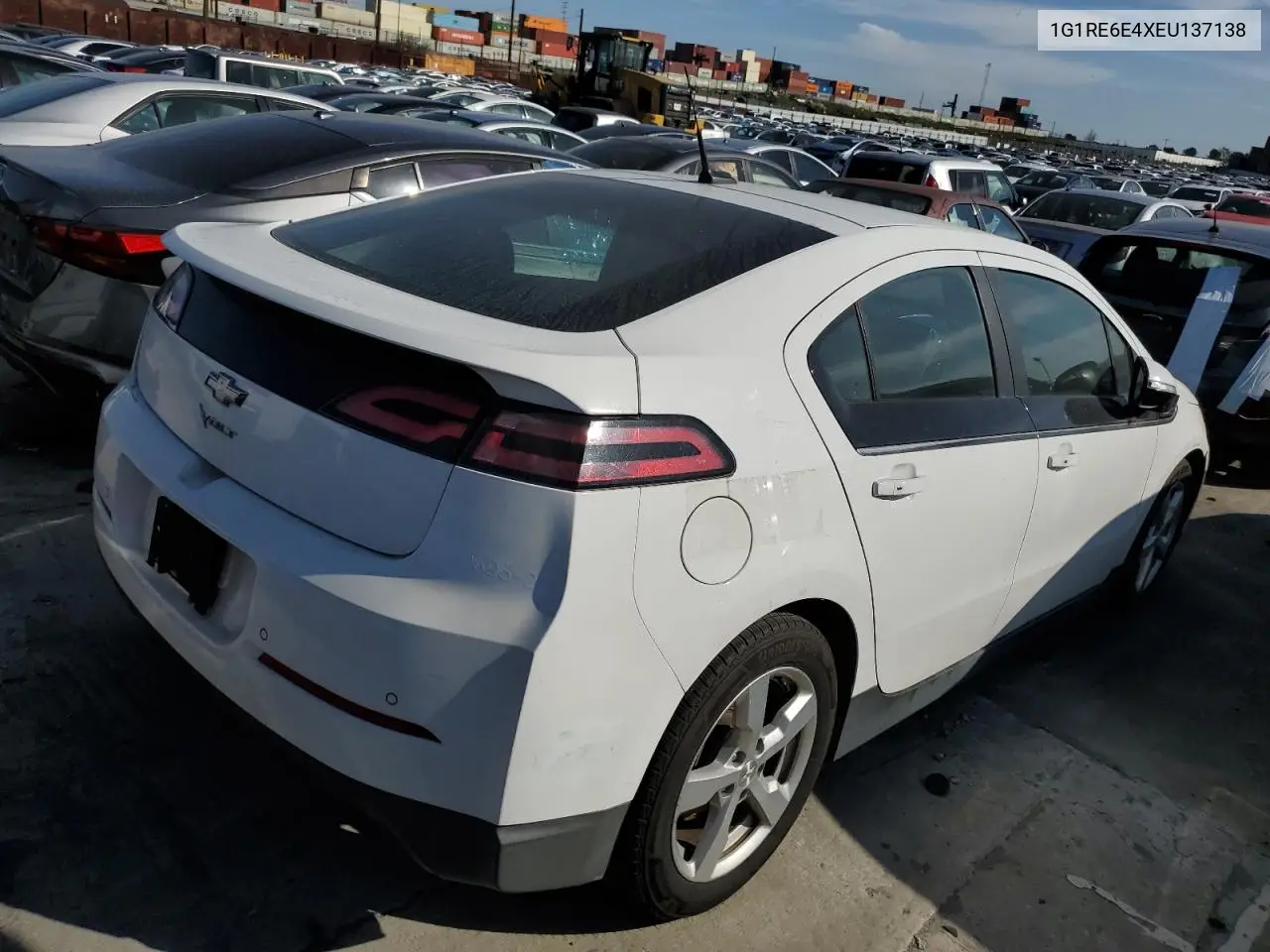 2014 Chevrolet Volt- R & D- Cln Title- Pri Fleet VIN: 1G1RE6E4XEU137138 Lot: 82172475