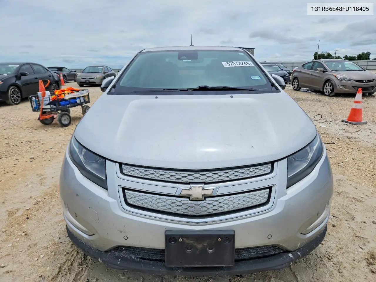 2015 Chevrolet Volt VIN: 1G1RB6E48FU118405 Lot: 57073246