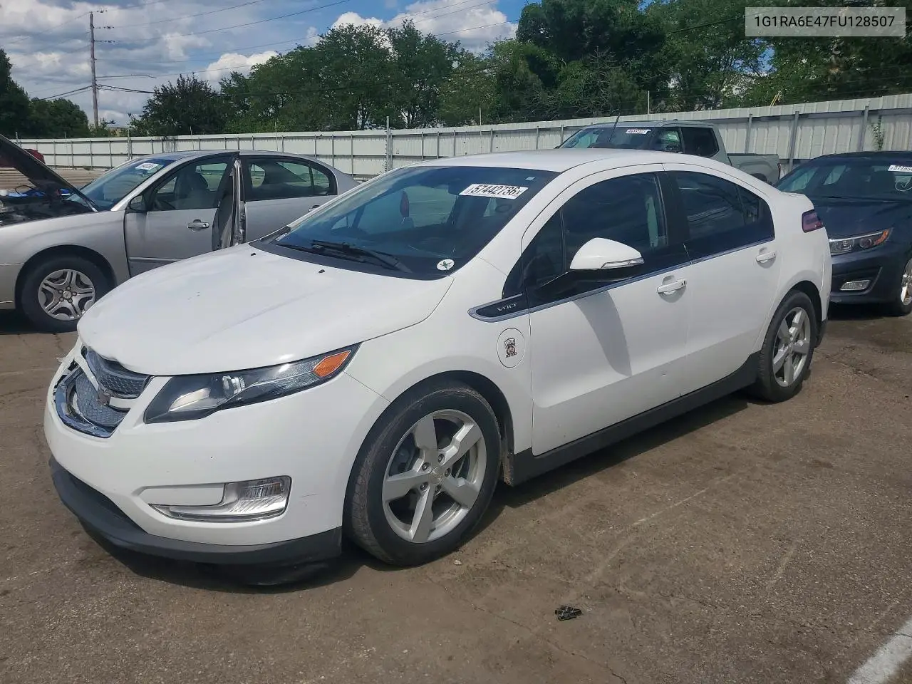 2015 Chevrolet Volt VIN: 1G1RA6E47FU128507 Lot: 57442736