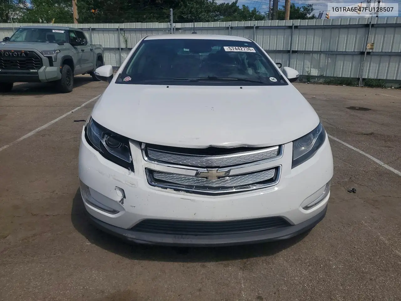2015 Chevrolet Volt VIN: 1G1RA6E47FU128507 Lot: 57442736