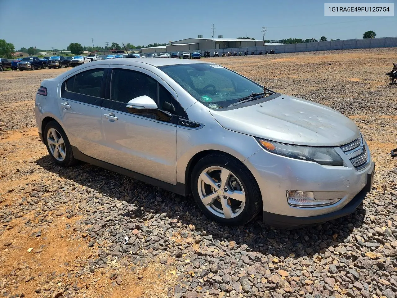 2015 Chevrolet Volt VIN: 1G1RA6E49FU125754 Lot: 59343746