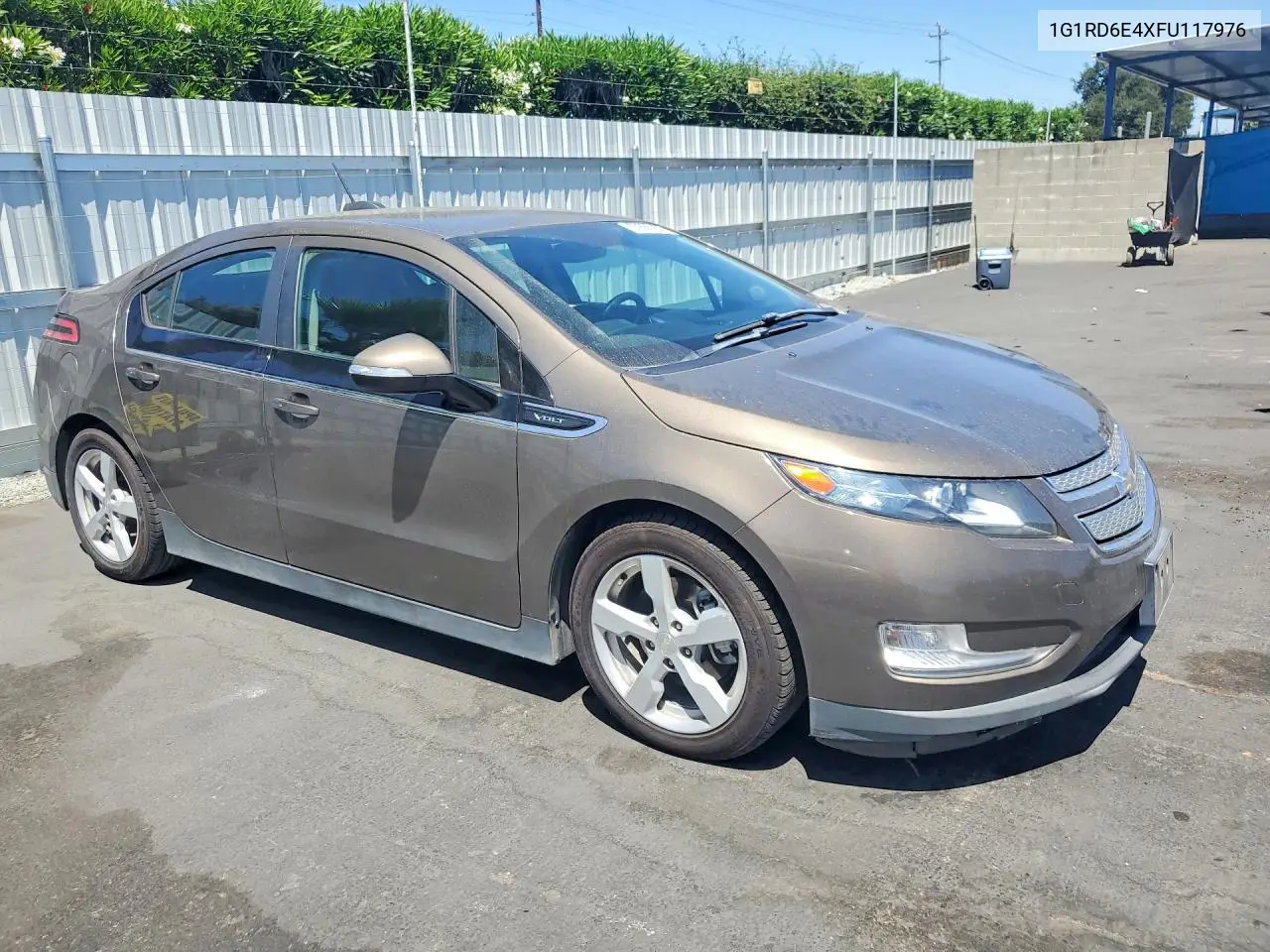 2015 Chevrolet Volt VIN: 1G1RD6E4XFU117976 Lot: 60885926