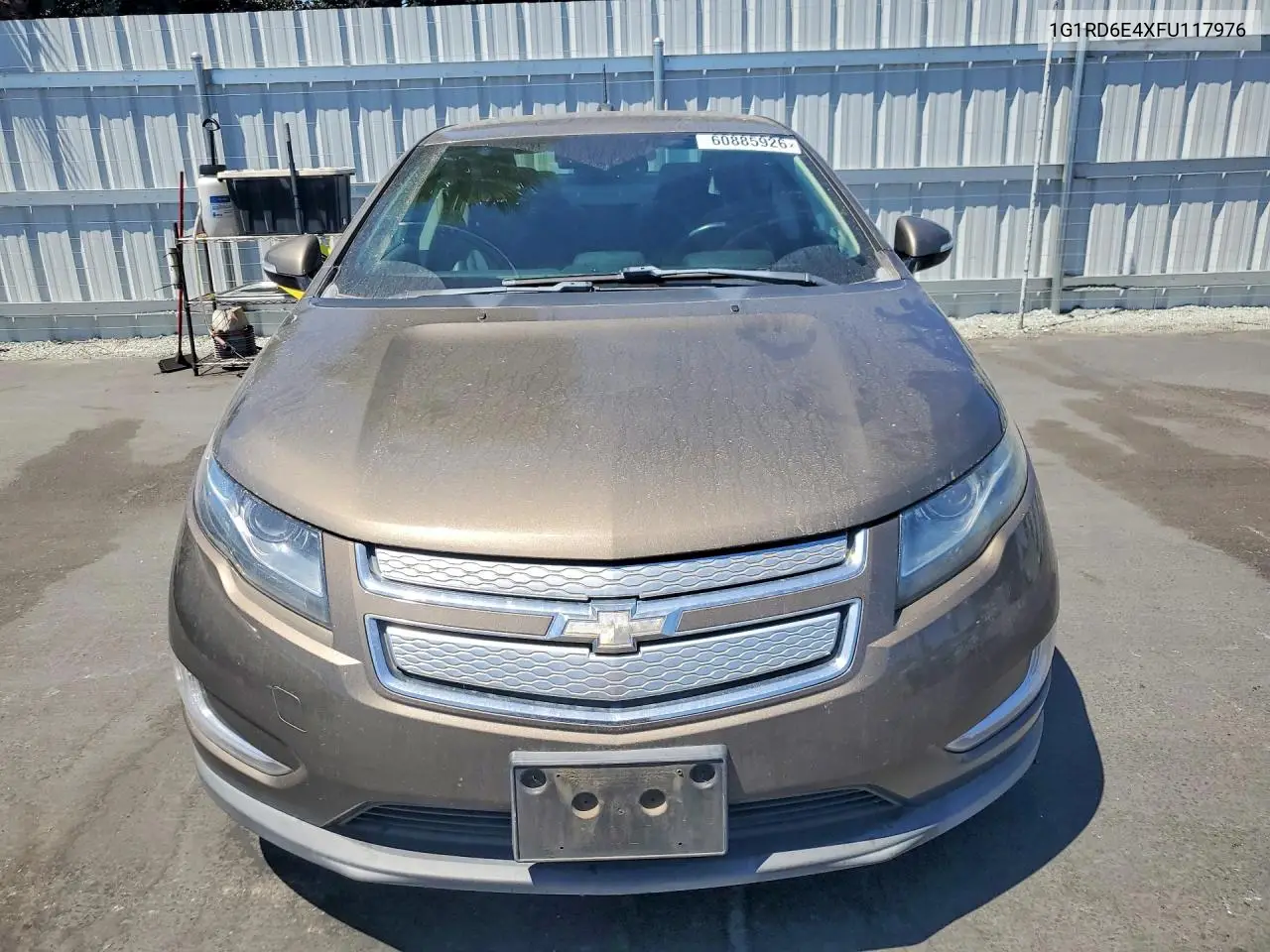 2015 Chevrolet Volt VIN: 1G1RD6E4XFU117976 Lot: 60885926