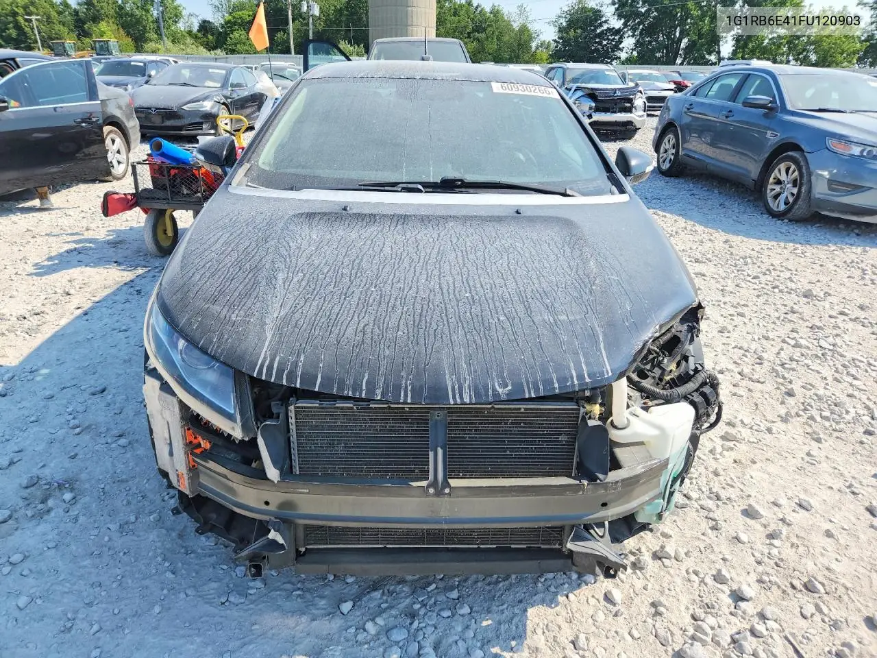 2015 Chevrolet Volt VIN: 1G1RB6E41FU120903 Lot: 60930266