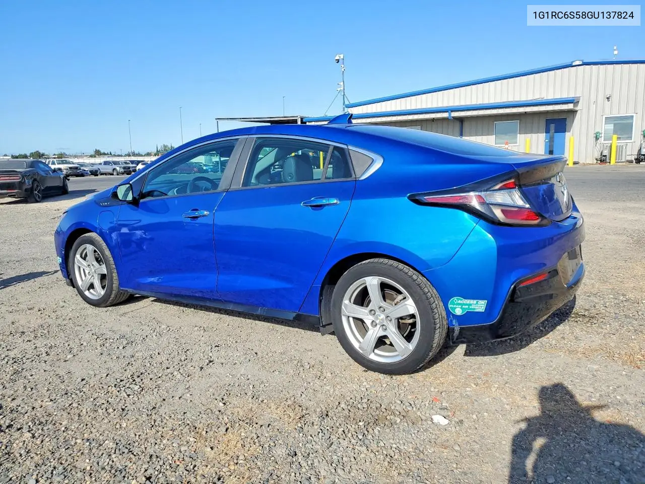 2016 Chevrolet Volt Lt VIN: 1G1RC6S58GU137824 Lot: 58293666