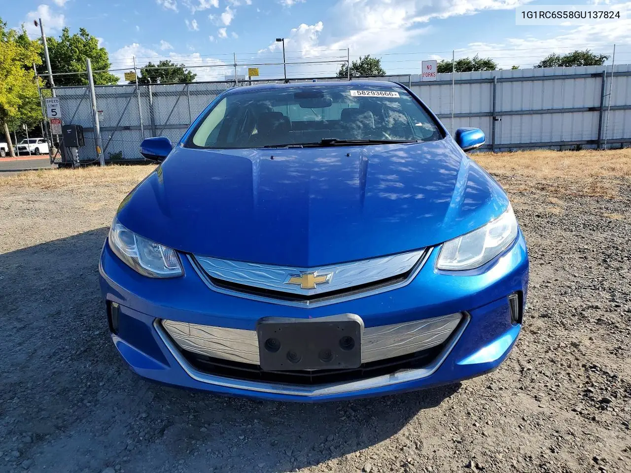 2016 Chevrolet Volt Lt VIN: 1G1RC6S58GU137824 Lot: 58293666