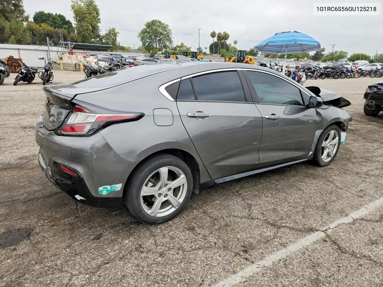 2016 Chevrolet Volt Lt VIN: 1G1RC6S56GU125218 Lot: 59387716
