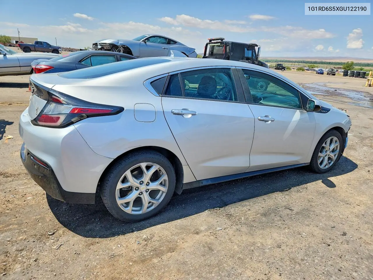 2016 Chevrolet Volt Ltz VIN: 1G1RD6S5XGU122190 Lot: 59622956