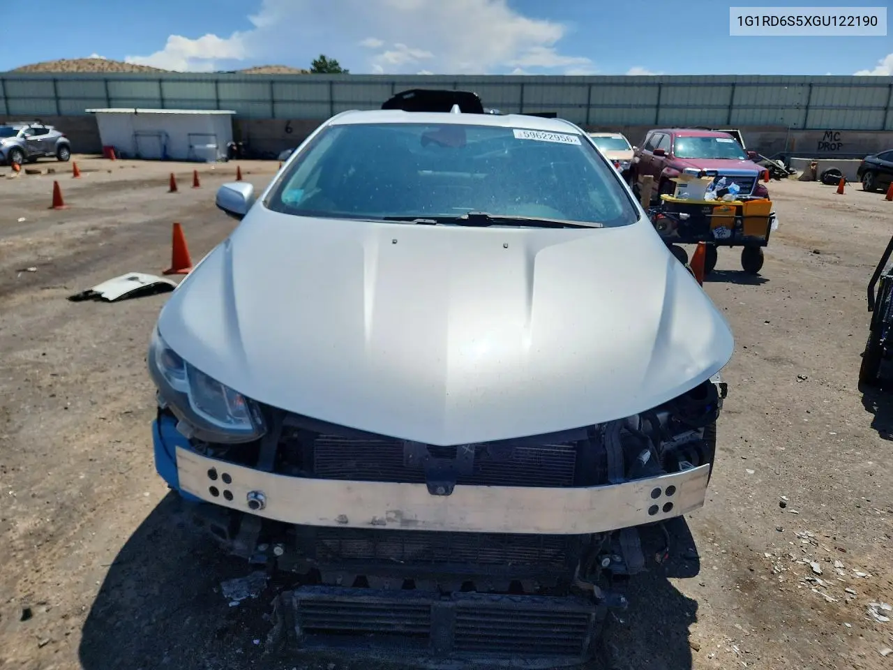 2016 Chevrolet Volt Ltz VIN: 1G1RD6S5XGU122190 Lot: 59622956