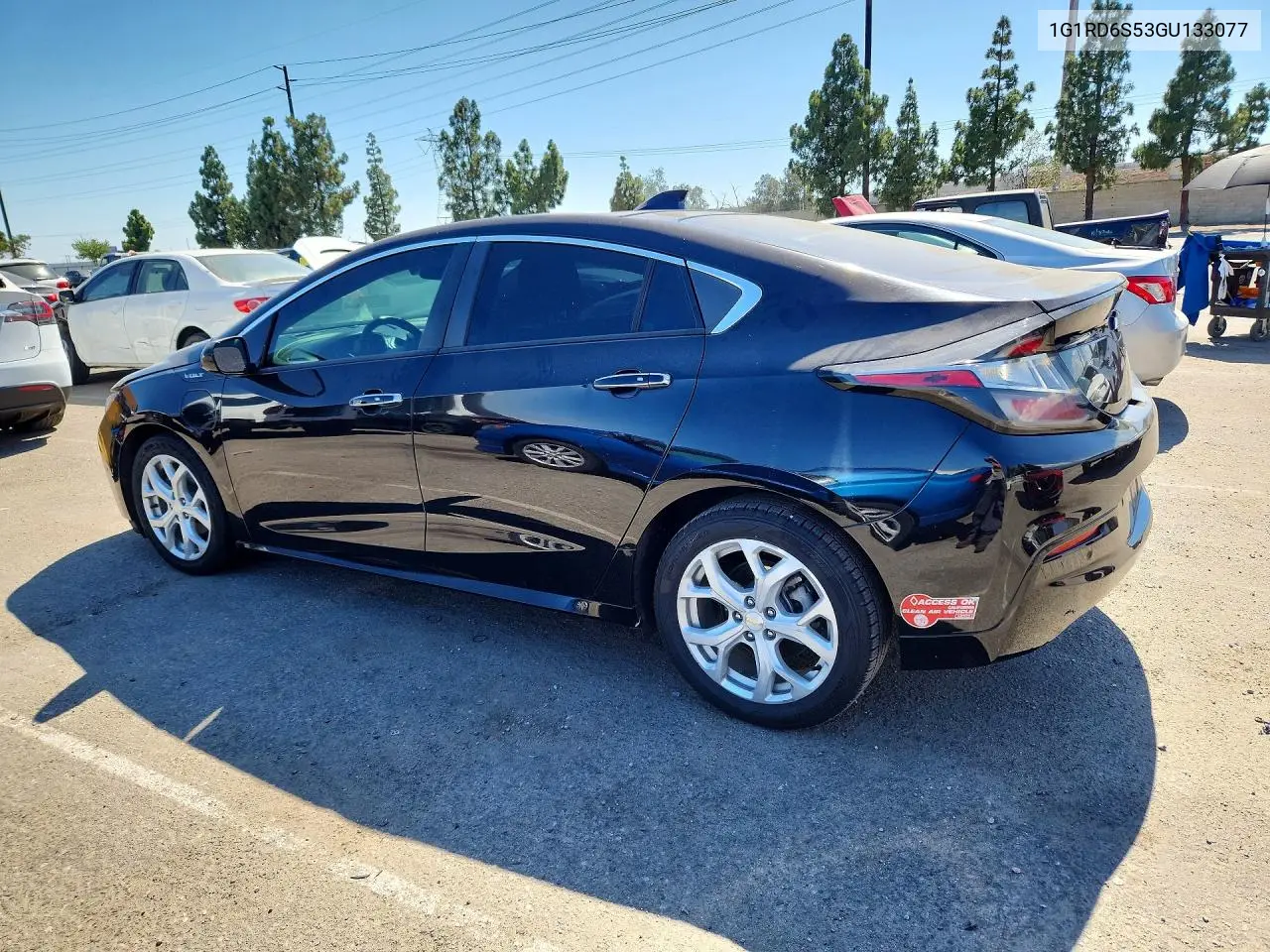 2016 Chevrolet Volt Ltz VIN: 1G1RD6S53GU133077 Lot: 61152016
