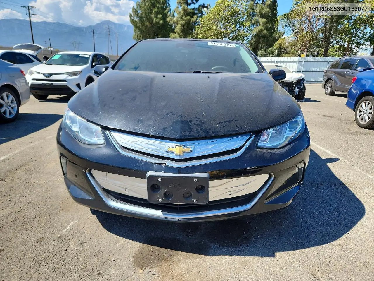 2016 Chevrolet Volt Ltz VIN: 1G1RD6S53GU133077 Lot: 61152016