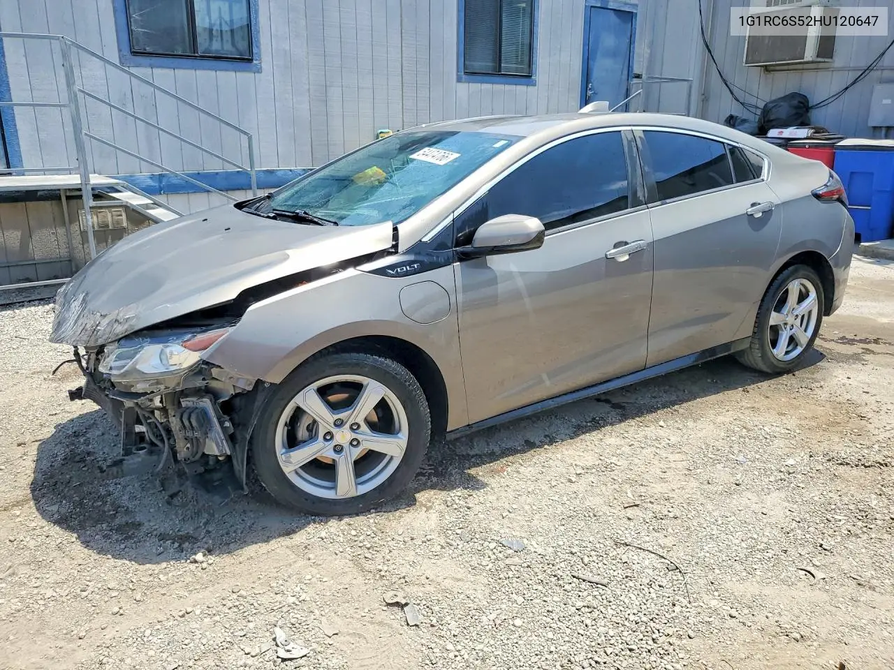 2017 Chevrolet Volt Lt VIN: 1G1RC6S52HU120647 Lot: 54474766