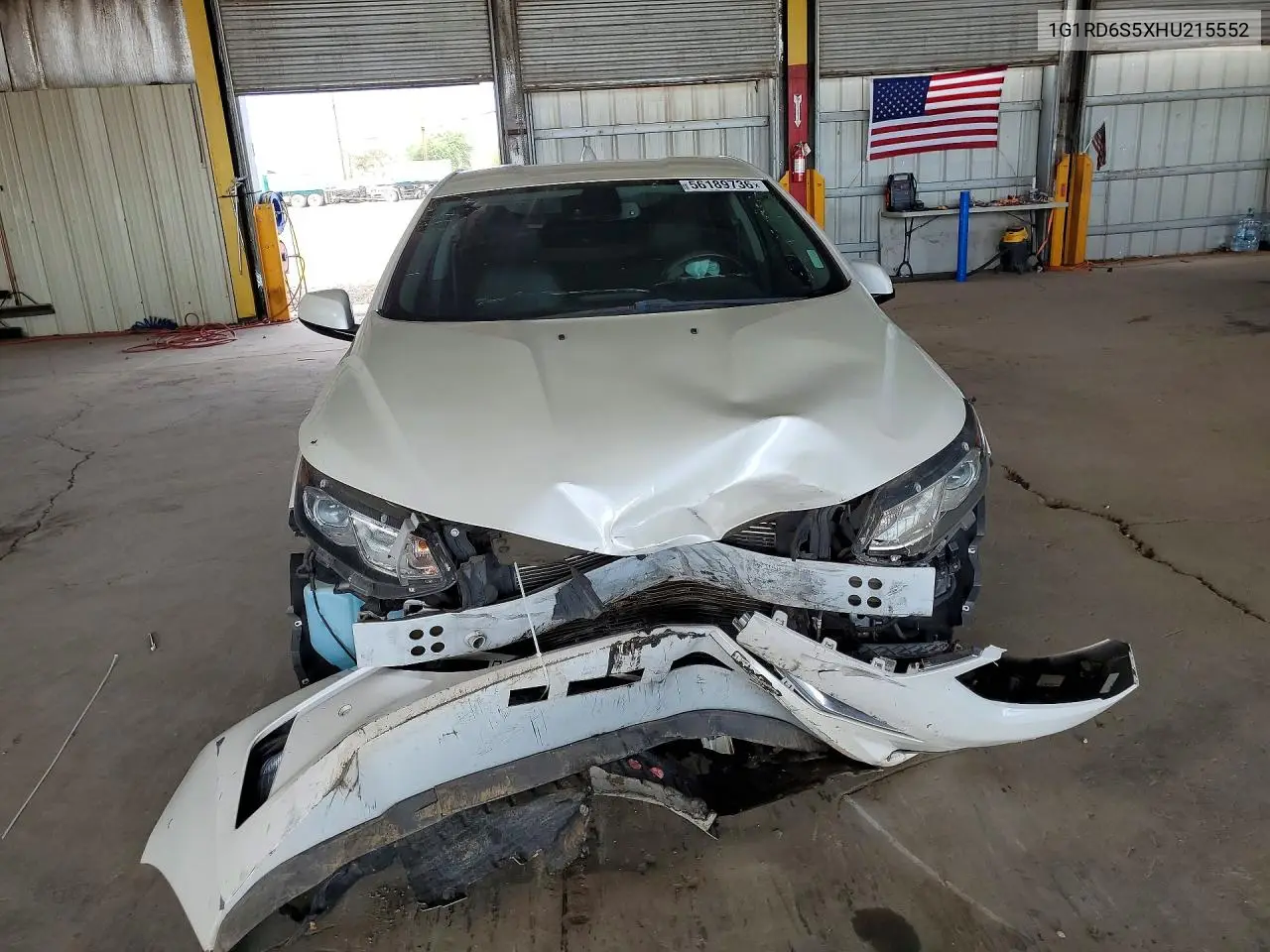 2017 Chevrolet Volt Premier VIN: 1G1RD6S5XHU215552 Lot: 56189736