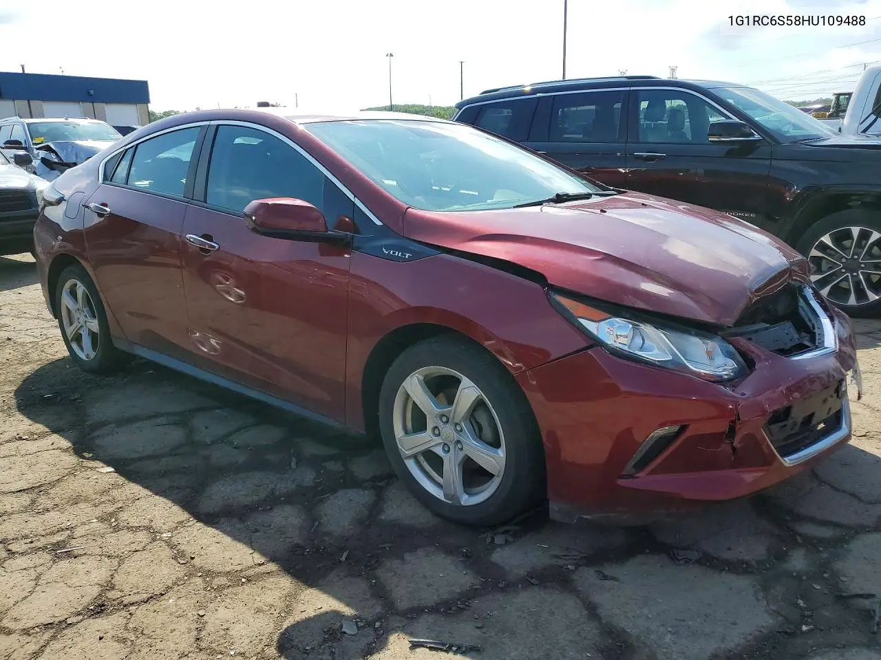 2017 Chevrolet Volt Lt VIN: 1G1RC6S58HU109488 Lot: 56487116