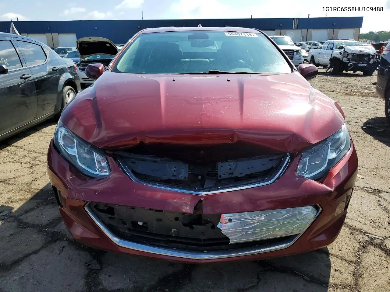 2017 Chevrolet Volt Lt VIN: 1G1RC6S58HU109488 Lot: 56487116