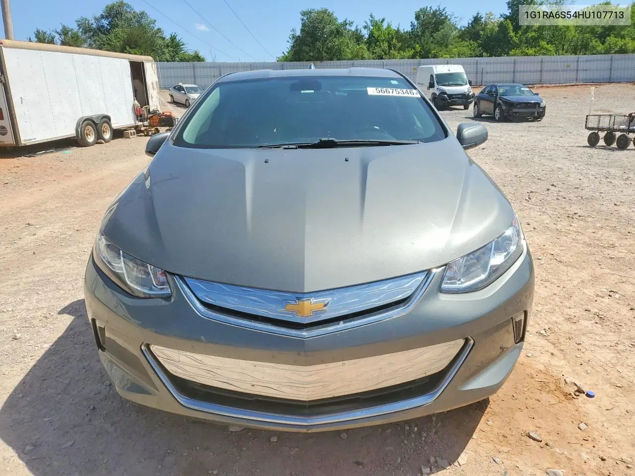 2017 Chevrolet Volt Lt VIN: 1G1RA6S54HU107713 Lot: 56675346