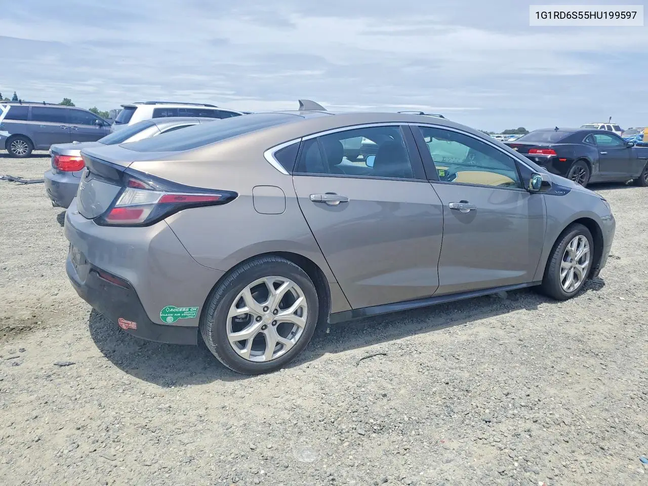 2017 Chevrolet Volt Premier VIN: 1G1RD6S55HU199597 Lot: 56675876