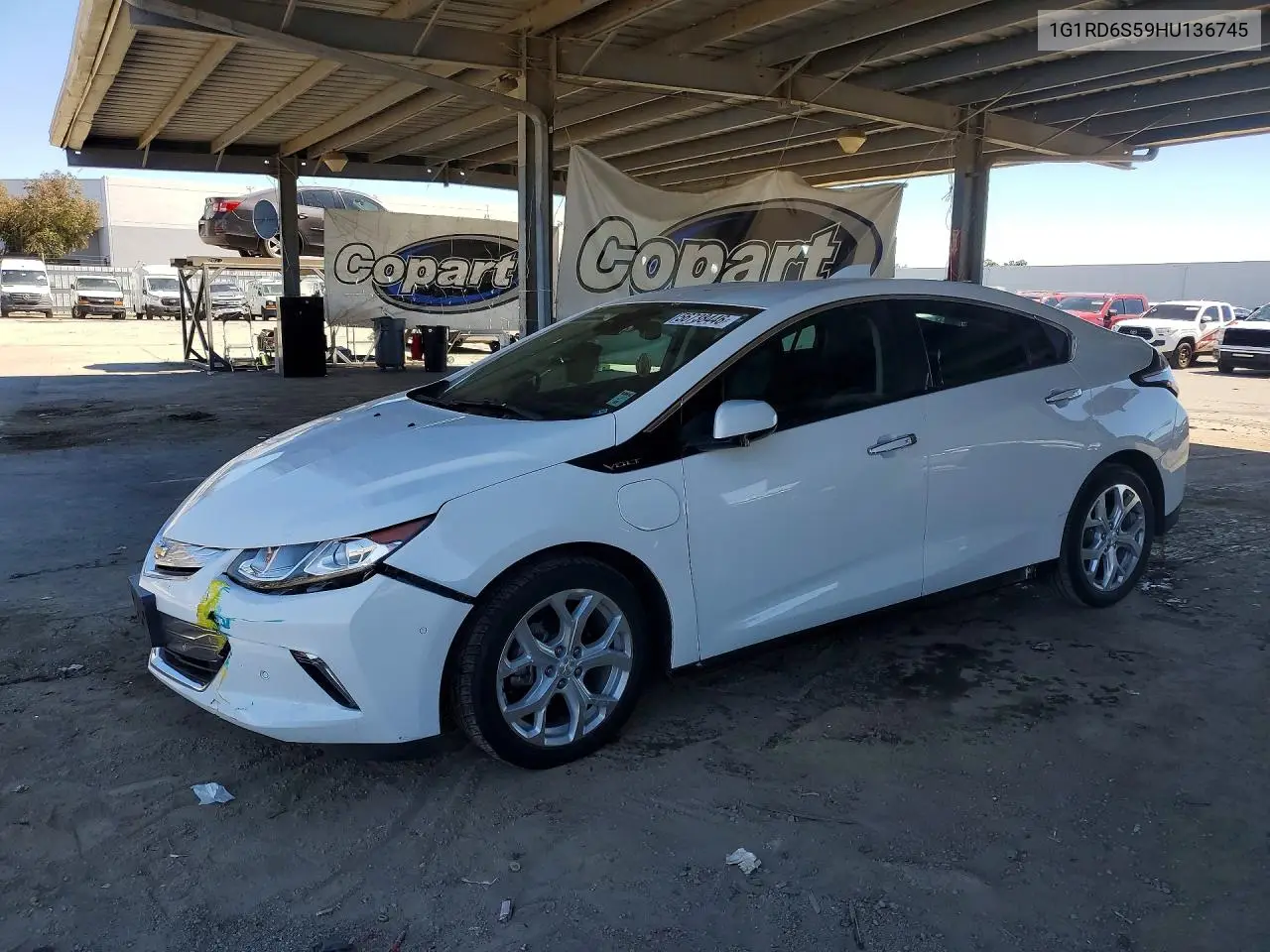 2017 Chevrolet Volt Premier VIN: 1G1RD6S59HU136745 Lot: 56738446