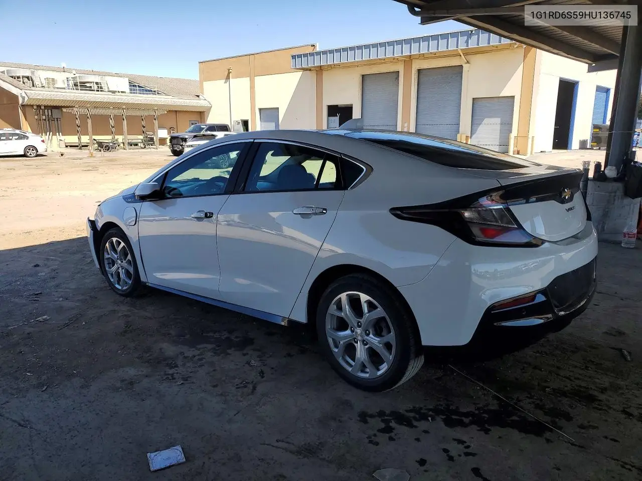 2017 Chevrolet Volt Premier VIN: 1G1RD6S59HU136745 Lot: 56738446