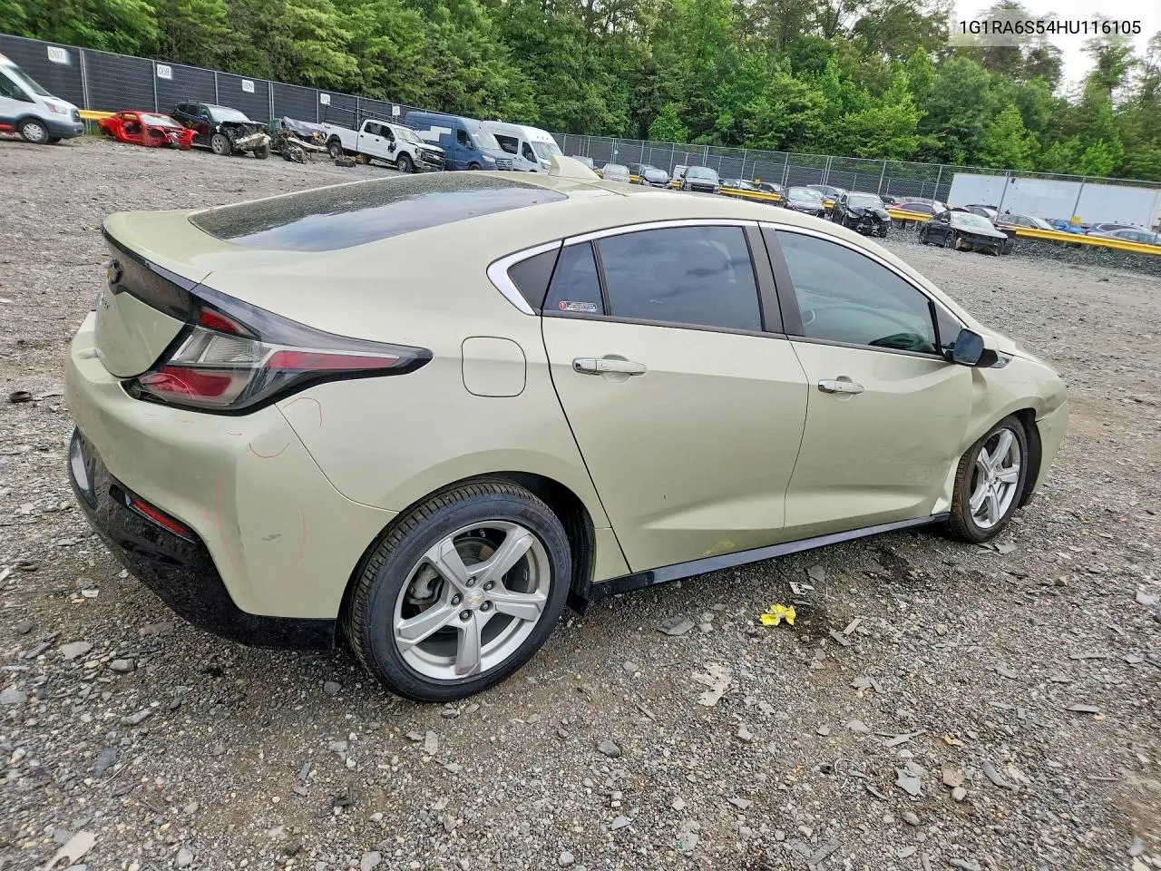 2017 Chevrolet Volt Lt VIN: 1G1RA6S54HU116105 Lot: 57826796