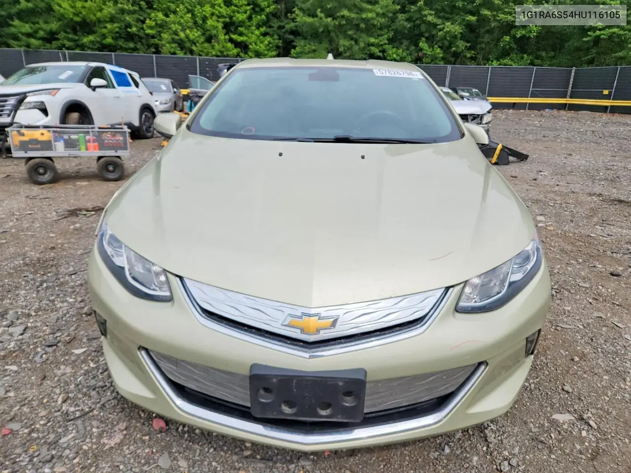 2017 Chevrolet Volt Lt VIN: 1G1RA6S54HU116105 Lot: 57826796
