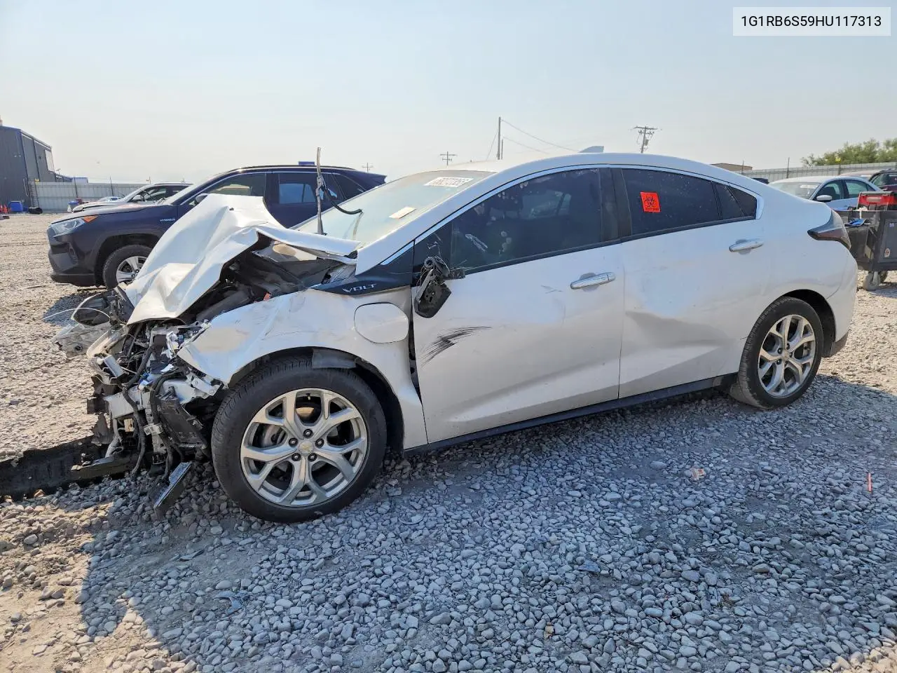 2017 Chevrolet Volt Premier VIN: 1G1RB6S59HU117313 Lot: 58272356
