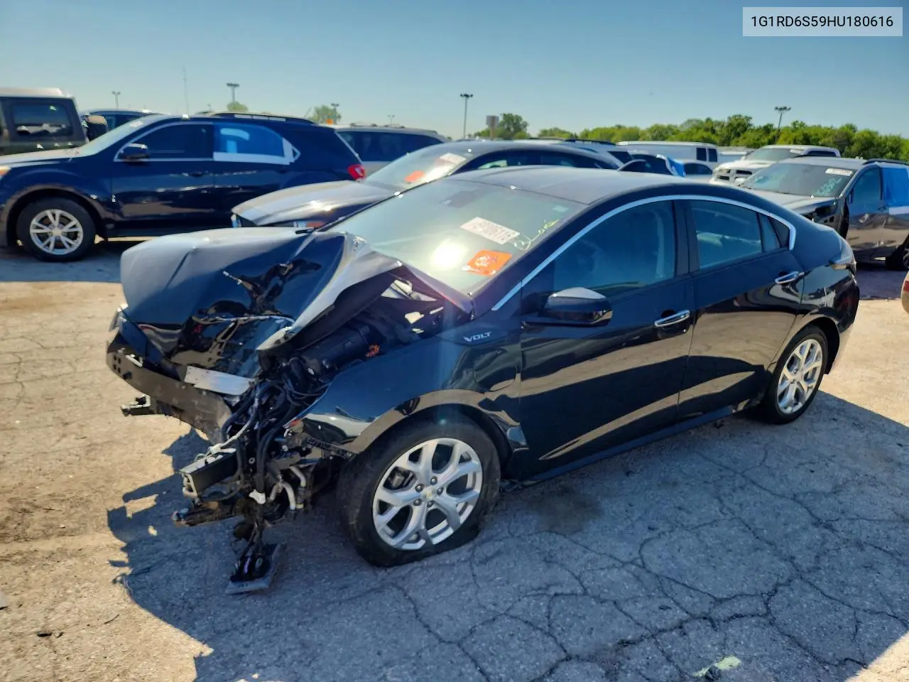 2017 Chevrolet Volt Premier VIN: 1G1RD6S59HU180616 Lot: 58306116