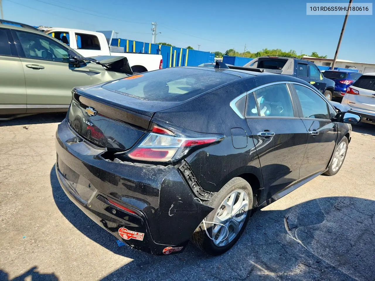 2017 Chevrolet Volt Premier VIN: 1G1RD6S59HU180616 Lot: 58306116