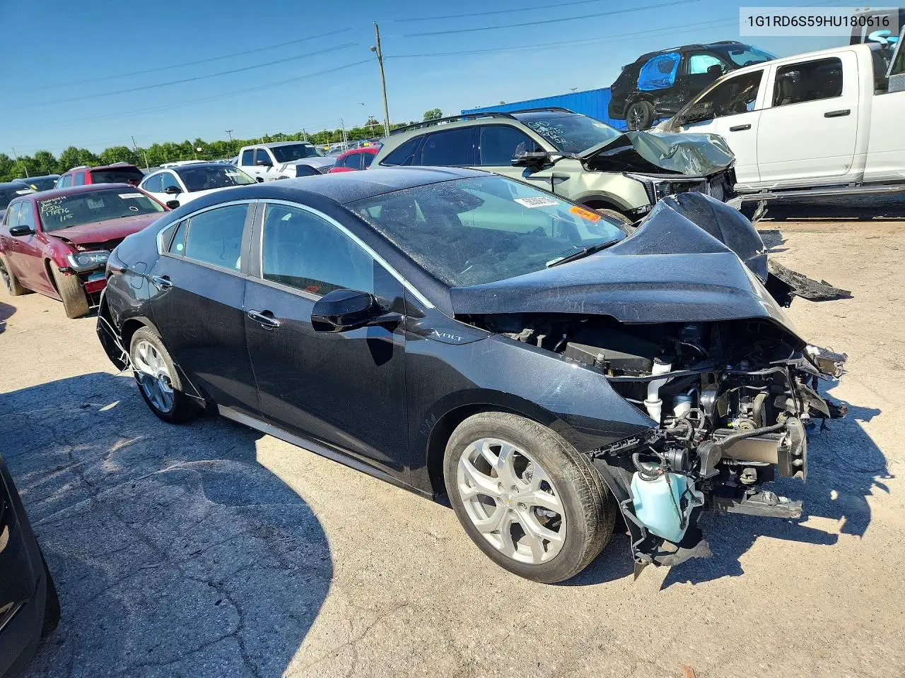 2017 Chevrolet Volt Premier VIN: 1G1RD6S59HU180616 Lot: 58306116