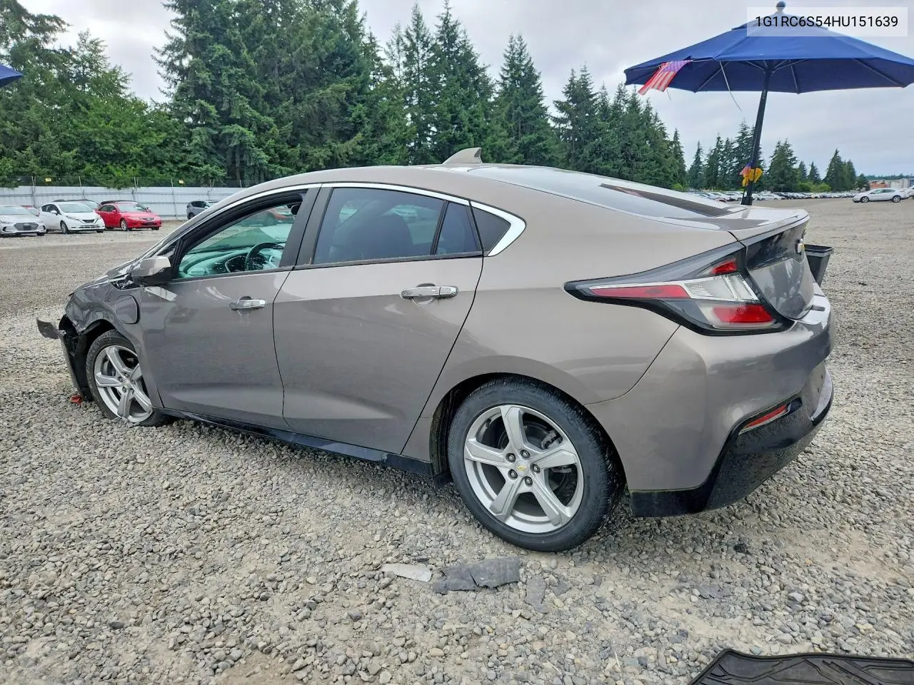 2017 Chevrolet Volt Lt VIN: 1G1RC6S54HU151639 Lot: 58471886