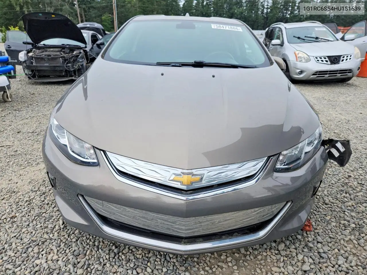 2017 Chevrolet Volt Lt VIN: 1G1RC6S54HU151639 Lot: 58471886