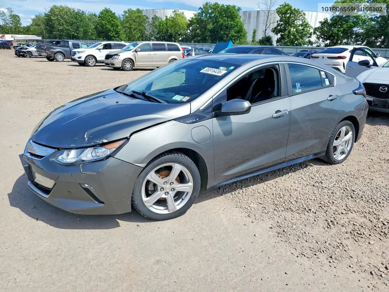 2017 Chevrolet Volt Premier VIN: 1G1RD6S59HU108802 Lot: 58816436