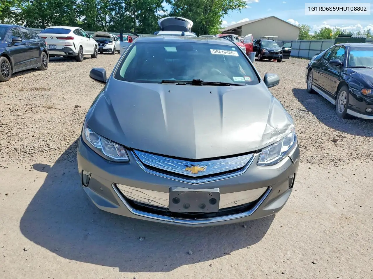 2017 Chevrolet Volt Premier VIN: 1G1RD6S59HU108802 Lot: 58816436