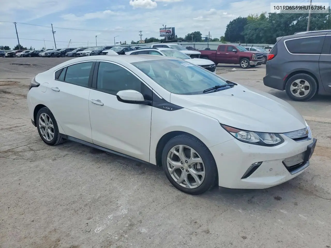 2017 Chevrolet Volt Premier VIN: 1G1RD6S59HU167364 Lot: 59115896