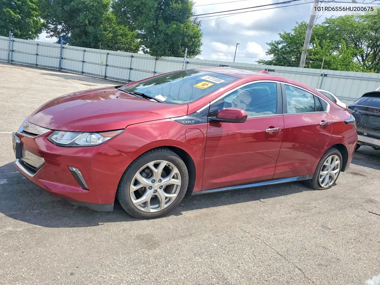 2017 Chevrolet Volt Premier VIN: 1G1RD6S56HU200675 Lot: 59781806