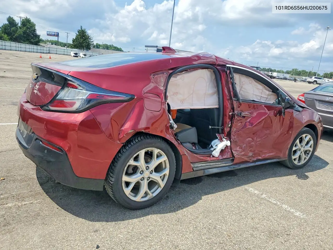 2017 Chevrolet Volt Premier VIN: 1G1RD6S56HU200675 Lot: 59781806