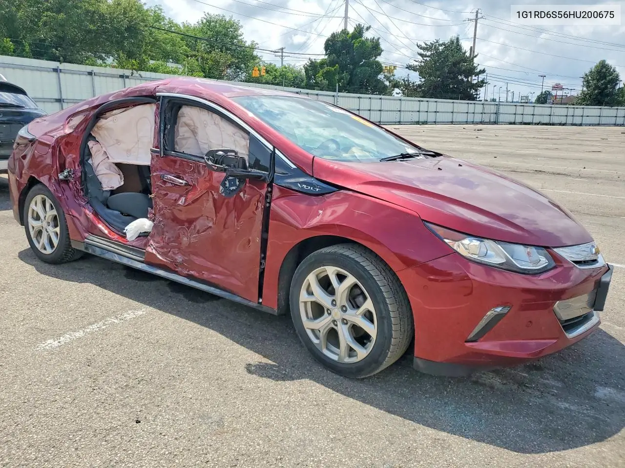 2017 Chevrolet Volt Premier VIN: 1G1RD6S56HU200675 Lot: 59781806