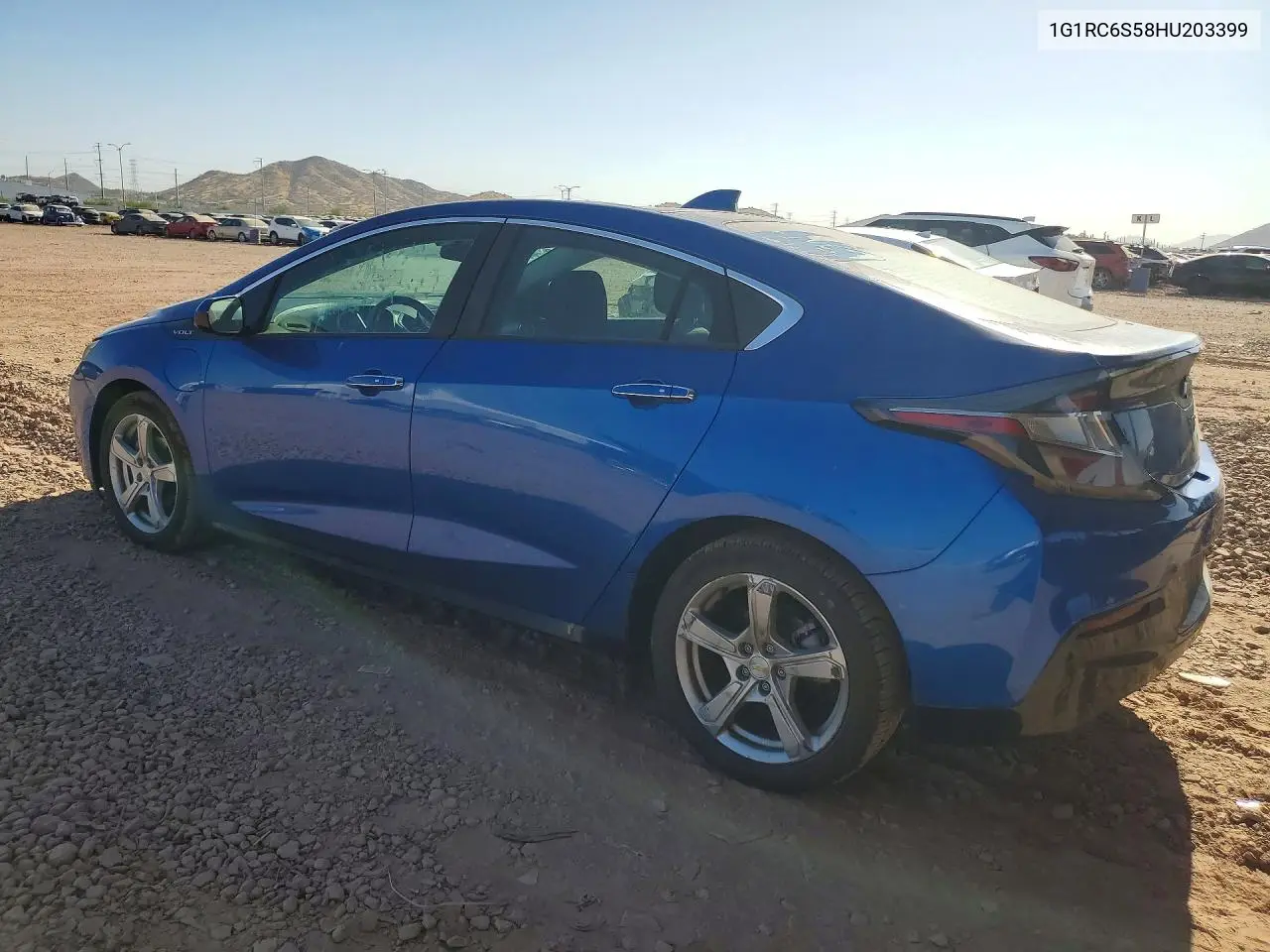 2017 Chevrolet Volt Lt VIN: 1G1RC6S58HU203399 Lot: 59916696