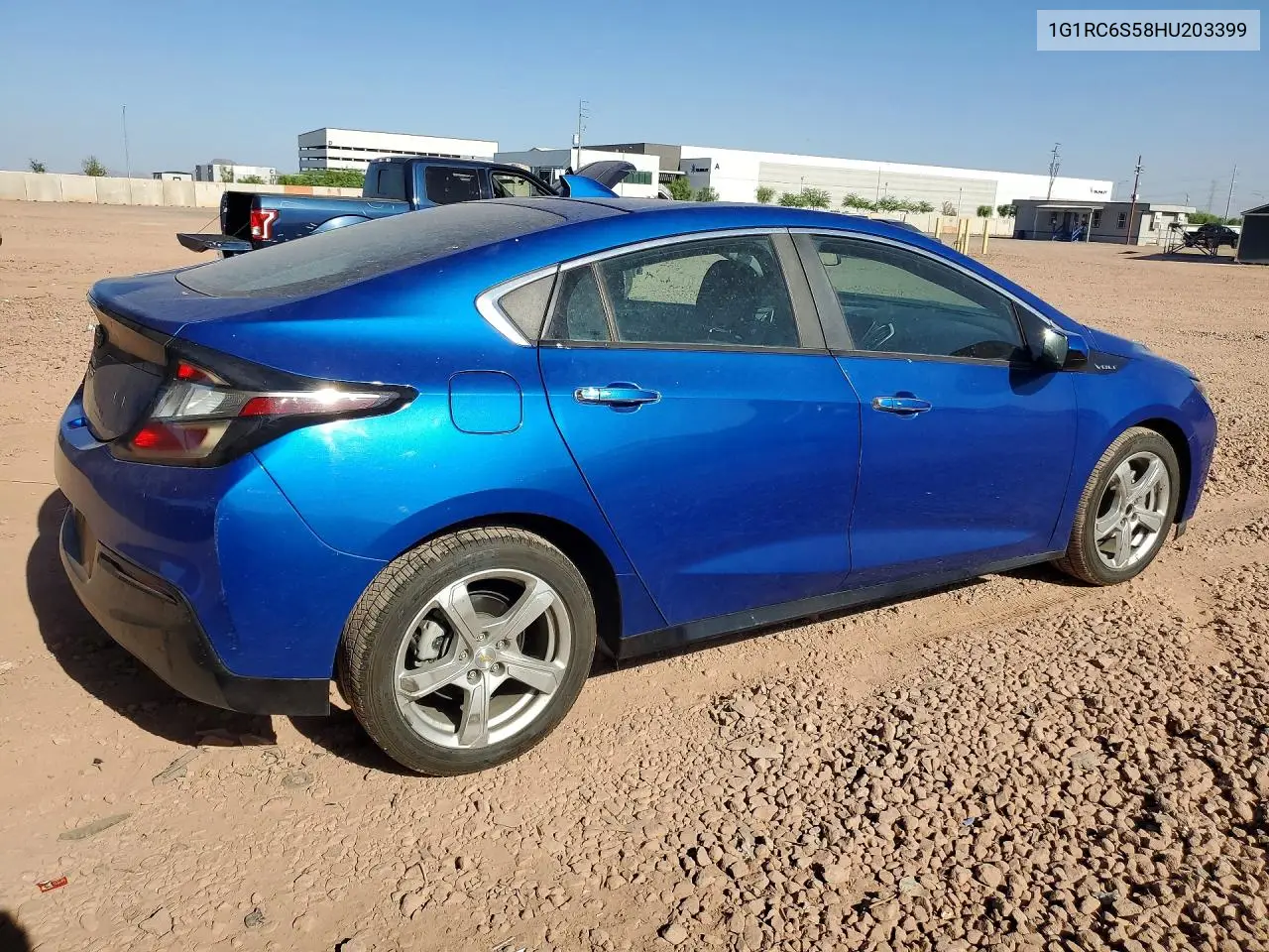 2017 Chevrolet Volt Lt VIN: 1G1RC6S58HU203399 Lot: 59916696