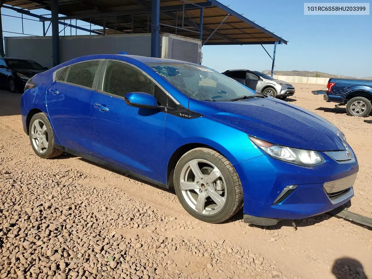 2017 Chevrolet Volt Lt VIN: 1G1RC6S58HU203399 Lot: 59916696